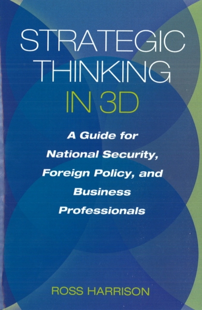 Strategic Thinking in 3D : A Guide for National Security, Foreign Policy, and Business Professionals, Hardback Book