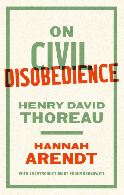 On Civil Disobedience, Paperback / softback Book