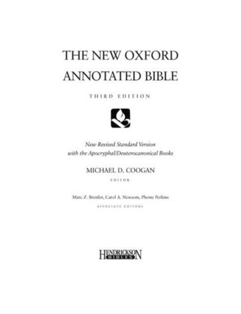 New Oxford Annotated Bible-NRSV-Loose-Leaf, Loose-leaf Book
