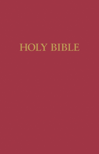 KJV Large Print Pew Bible, Hardback Book