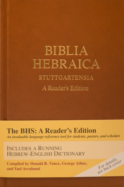 Biblia Hebraica Stuttgartensia, Hardback Book