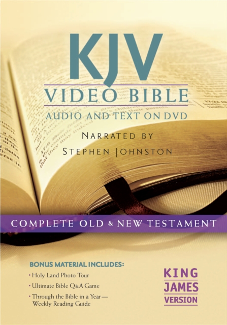 Video Bible-KJV, DVD video Book