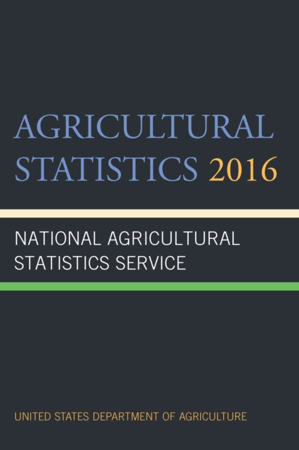 Agricultural Statistics 2016, Paperback / softback Book