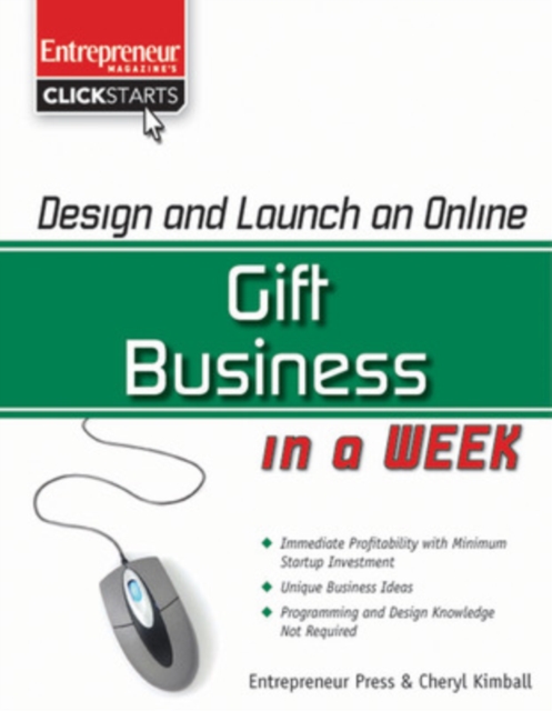 Design and Launch an Online Gift Business in a Week, Paperback / softback Book