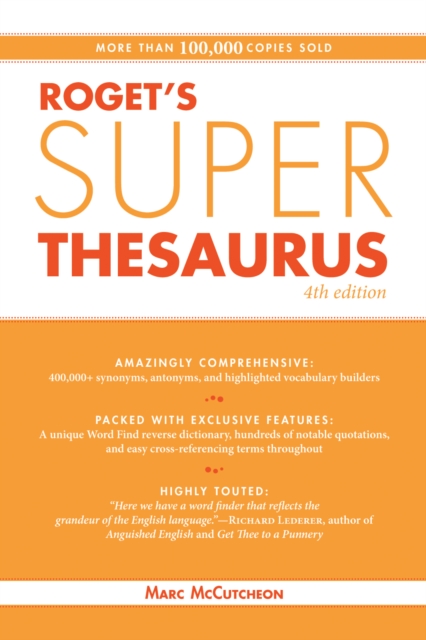 Roget's Super Thesaurus, EPUB eBook
