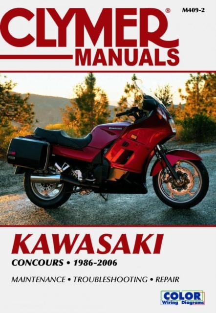 Kawasaki ZG1000 Concours Motorcycle (1986-2006) Service Repair Manual, Paperback / softback Book