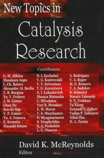 New Topics in Catalysis Research, Hardback Book