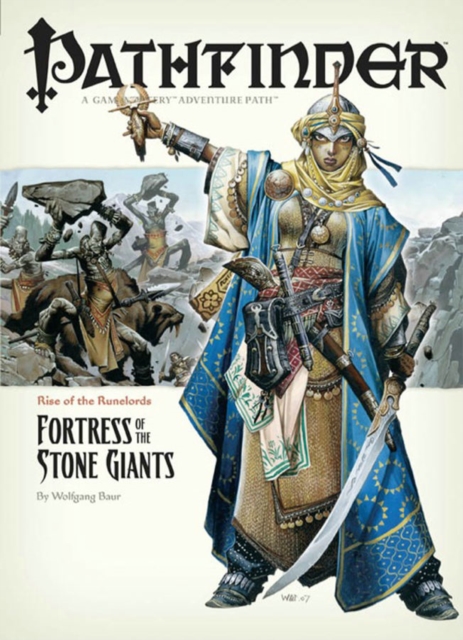 Pathfinder #4 Rise of the Runelords: Fortress of the Stone Giants, Game Book