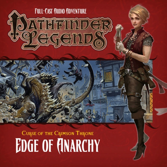 Pathfinder #7 Curse Of The Crimson Throne: Edge of Anarchy, Game Book