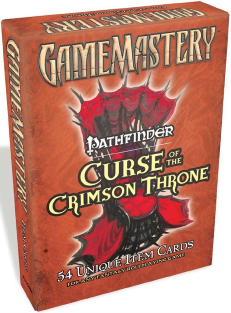 Pathfinder Chronicles Item Cards: Curse Of The Crimson Throne Deck, Game Book