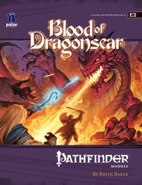 Pathfinder Module E2: Blood Of Dragonscar, Paperback / softback Book