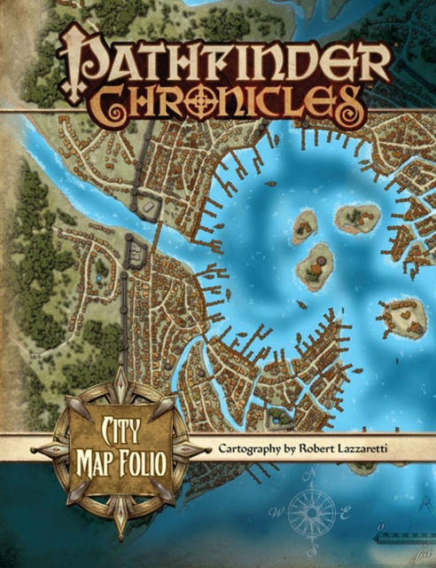 Pathfinder Chronicles: City Map Folio, Paperback Book