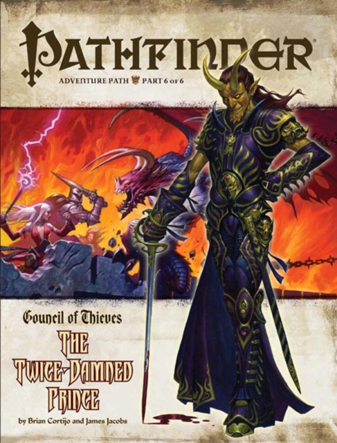 Pathfinder Adventure Path: Council of Thieves Part 6 - The Twice-Damned Prince, Paperback Book