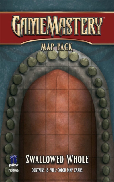 GameMastery Map Pack: Swallowed Whole, Game Book