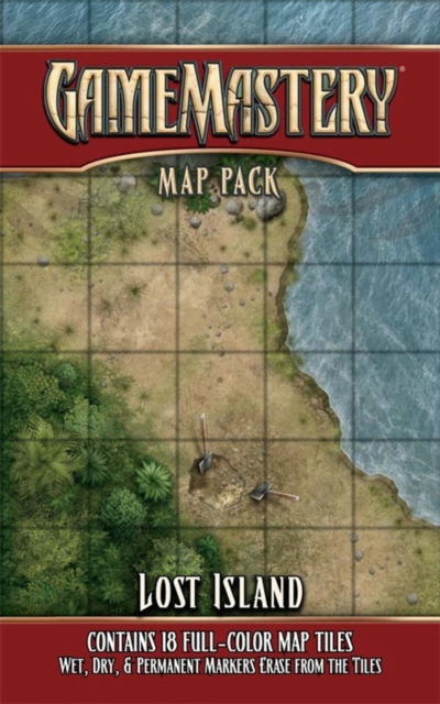 GameMastery Map Pack: Lost Island, Game Book