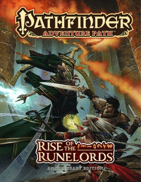 Pathfinder Adventure Path: Rise of the Runelords Anniversary Edition, Hardback Book