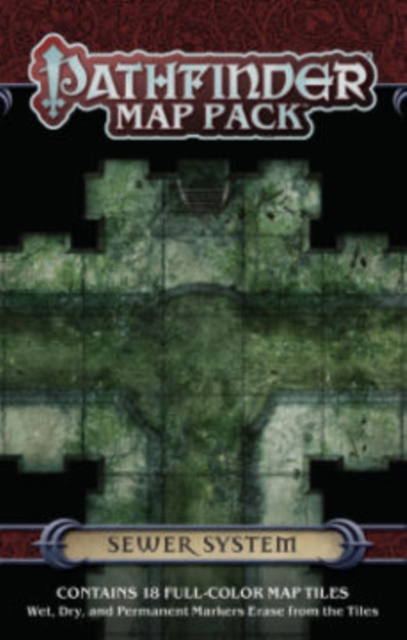 Pathfinder Map Pack: Sewer System, Game Book