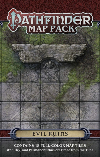 Pathfinder Map Pack: Evil Ruins, Game Book