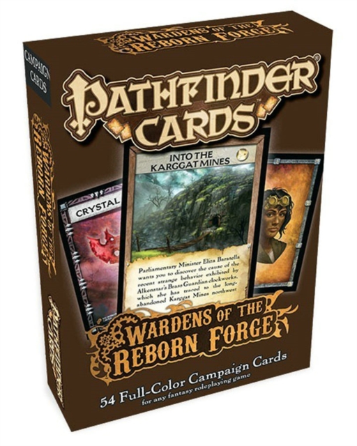 Pathfinder Campaign Cards: Wardens of the Reborn Forge, Game Book