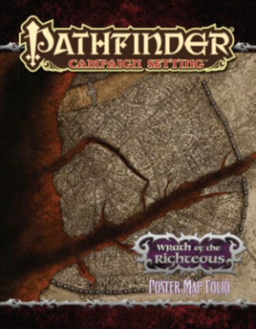 Pathfinder Campaign Setting: Wrath of the Righteous Poster Map Folio, Game Book