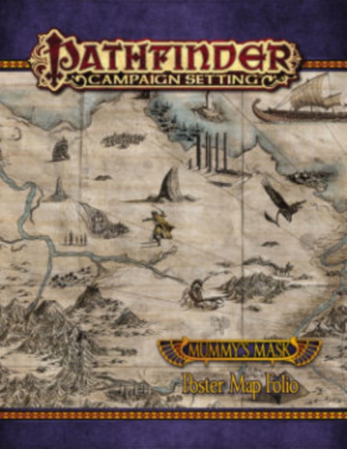 Pathfinder Campaign Setting: Mummy’s Mask Poster Map Folio, Game Book