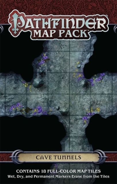 Pathfinder Map Pack: Cave Tunnels, Game Book