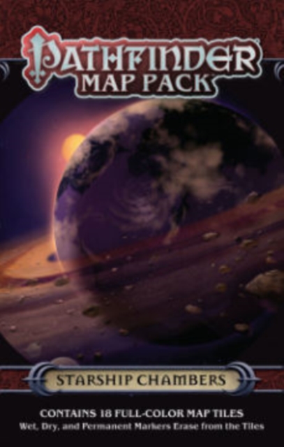 Pathfinder Map Pack: Starship Chambers, Game Book