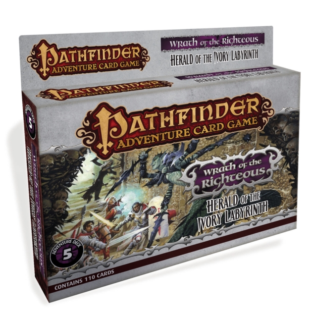 Pathfinder Adventure Card Game: Wrath of the Righteous Adventure Deck 5 : Herald of the Ivory Labyrinth, Game Book