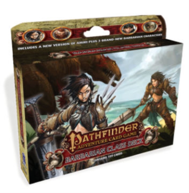 Pathfinder Adventure Card Game: Barbarian Class Deck, Game Book