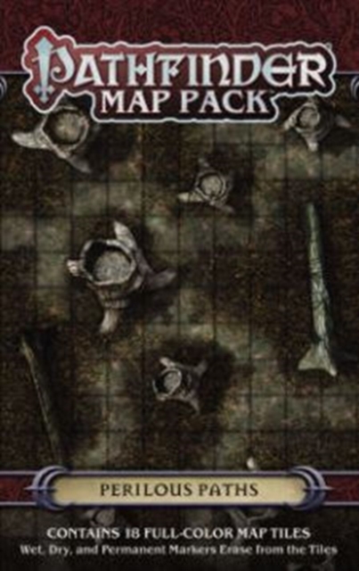 Pathfinder Map Pack: Perilous Paths, Game Book