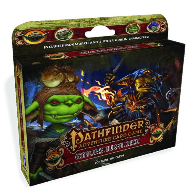 Pathfinder Adventure Card Game: Goblins Burn! Class Deck, Game Book