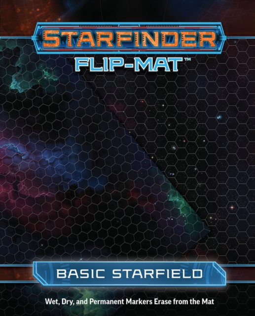 Starfinder Flip-Mat: Basic Starfield, Game Book