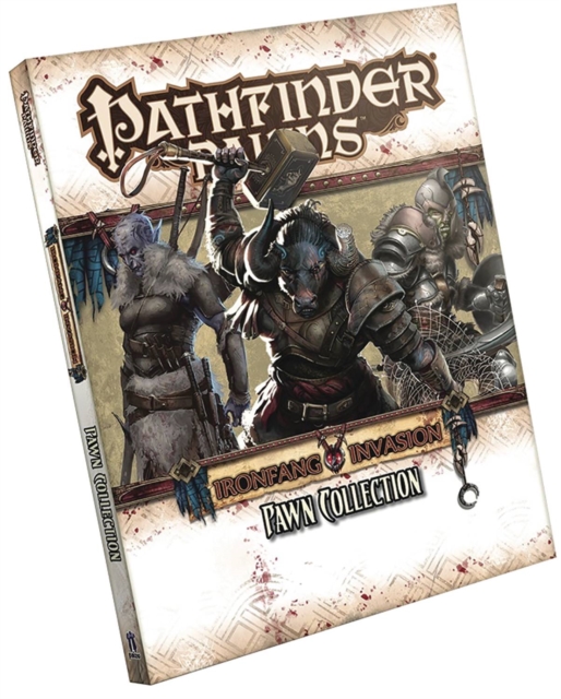 Pathfinder Pawns: The Ironfang Invasion Pawn Collection, Game Book