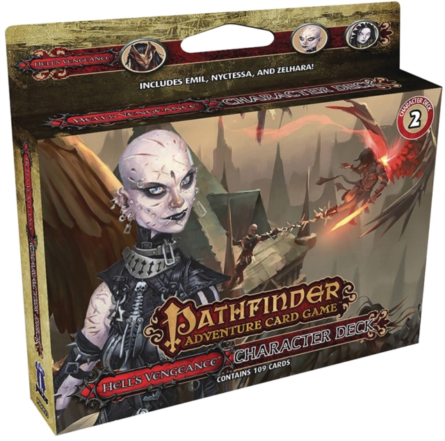 Pathfinder Adventure Card Game: Hell's Vengeance Character Deck 2, Game Book