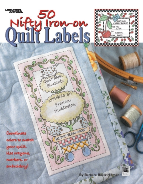 50 Nifty Iron-on Quilt Labels, Paperback / softback Book
