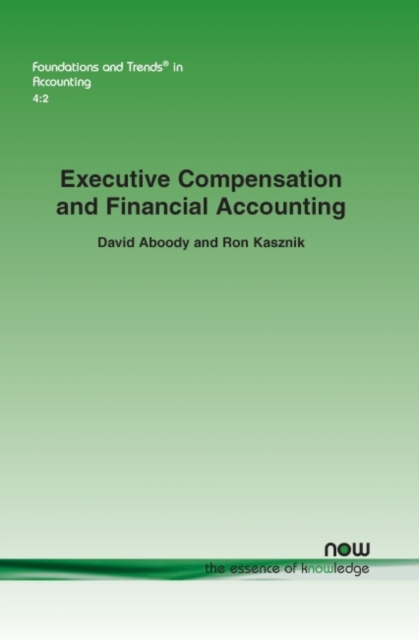 Executive Compensation and Financial Accounting, Paperback / softback Book