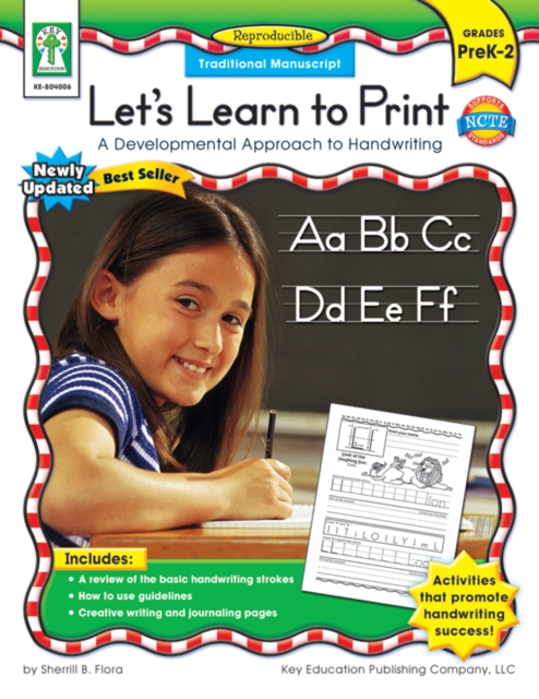 Let's Learn to Print: Traditional Manuscript, Grades PK - 2 : A Developmental Approach to Handwriting, PDF eBook