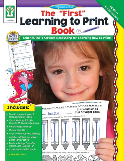 The "First" Learning to Print Book, Grades PK - K, PDF eBook