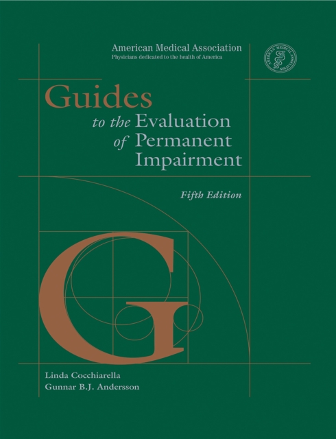 Guides to the Evaluation of Permanent Impairment, fifth edition, EPUB eBook