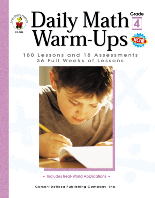 Daily Math Warm-Ups, Grade 4 : 180 Lessons and 18 Assessments; 36 Weeks of Lessons, PDF eBook