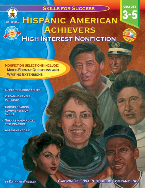 Hispanic American Achievers, Grades 3 - 5 : High-Interest Nonfiction, PDF eBook