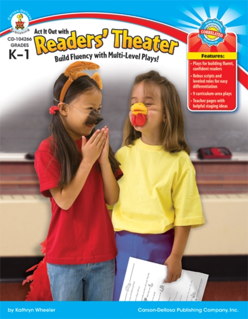 Act It Out with Readers' Theater, Grades K - 1 : Build Fluency with Multilevel Plays!, PDF eBook