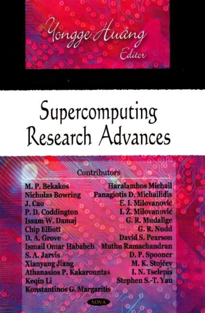 Supercomputing Research Advances, Hardback Book
