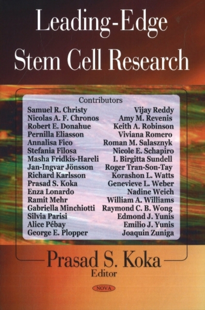 Leading-Edge Stem Cell Research, Hardback Book
