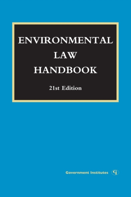 Environmental Law Handbook, Hardback Book
