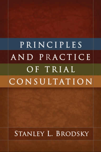 Principles and Practice of Trial Consultation, PDF eBook