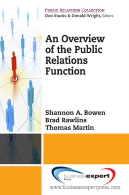 An Overview of the Public Relations Function, Paperback / softback Book