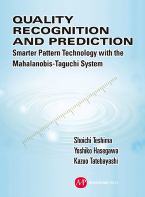 Quality Recognition & Prediction, Hardback Book