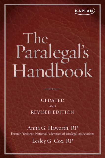 The Paralegal's Handbook : A Complete Reference for All Your Daily Tasks, EPUB eBook