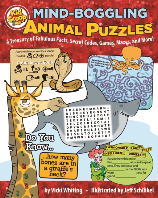Mind-Boggling Animal Puzzles : A Treasury of Fabulous Facts, Secret Codes, Games, Mazes, and More!, EPUB eBook